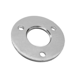 Низ стойки (крышка) малый 50,8х80х5,0 мм AISI 304, зеркальный