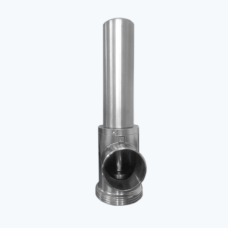 Ограничительный клапан угловой Р-С Dn65 AISI 304 (АРТ 5360)