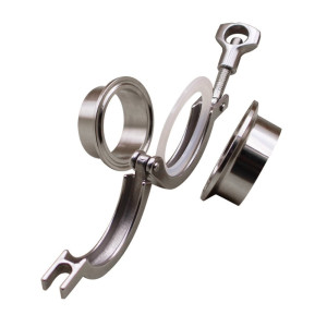 Соединение CLAMP в сборе DN125 (129 мм) AISI 304