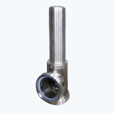 Ограничительный клапан угловой Р-Р Dn65 AISI 304 (АРТ 5362)